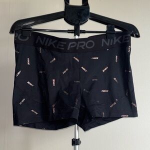 Nike Pro Women's Black Athletic Shorts